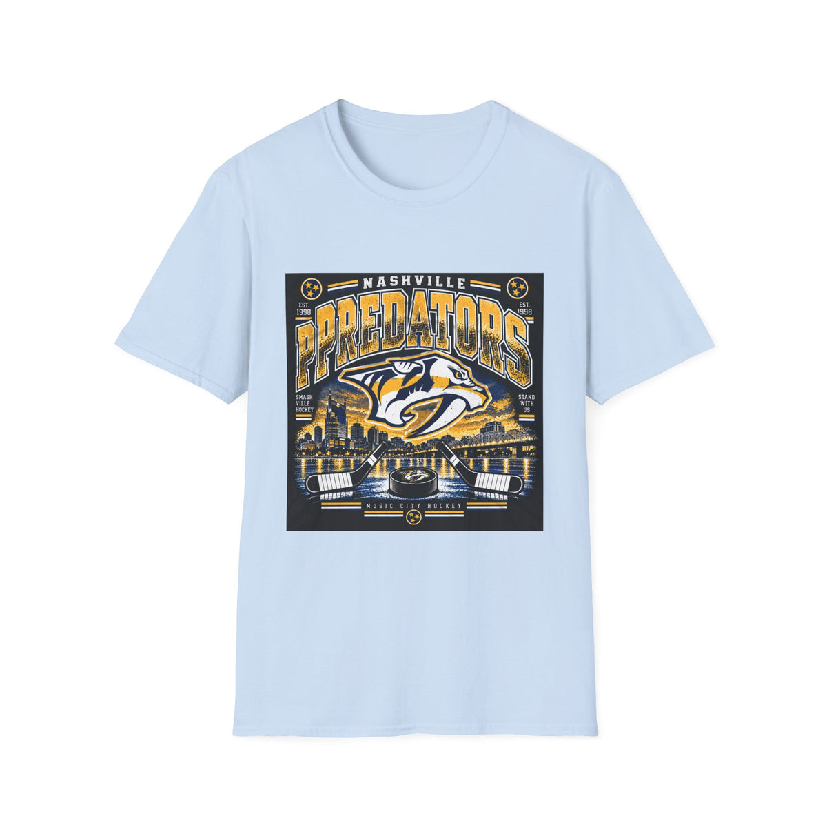 Nashville Predators Music City - Classic Tee