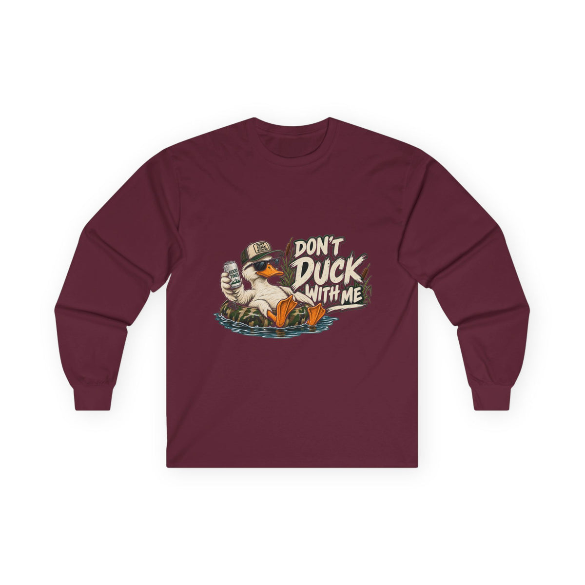 Duck With Me Camo - Unisex Ultra Cotton Long Sleeve Tee