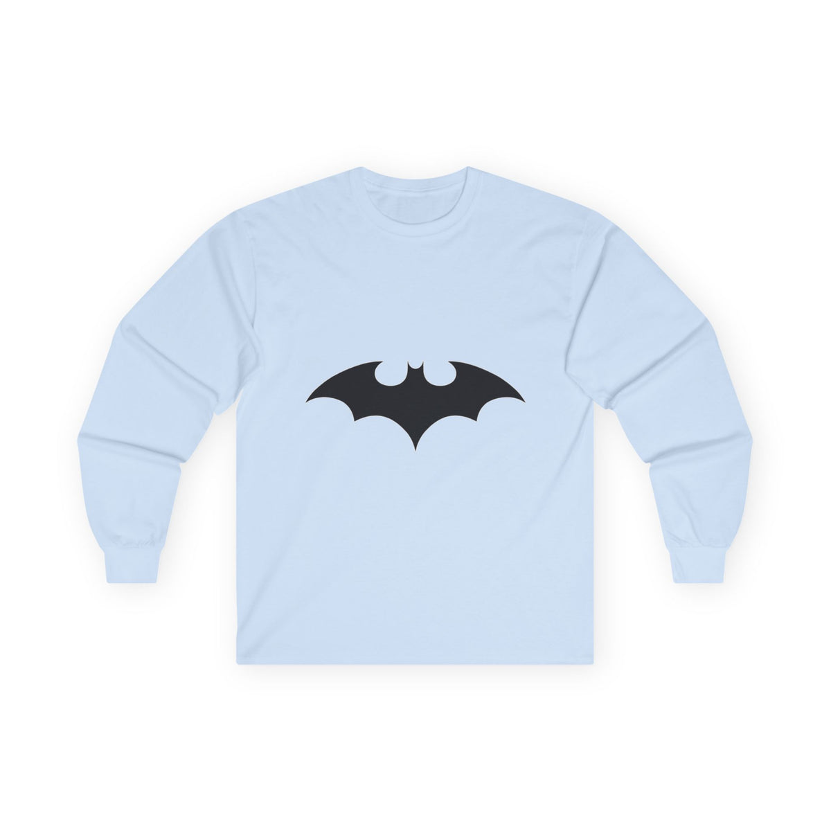 Midnight Bat Emblem - Unisex Ultra Cotton Long Sleeve Tee