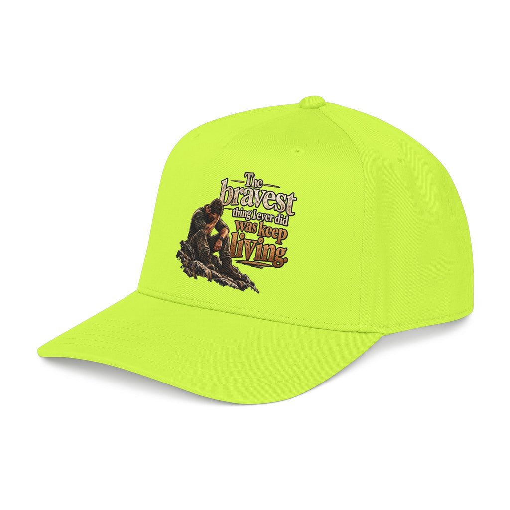 The Bravest Thing I Ever Did Was Keep Living - OTTO Baseball Hat