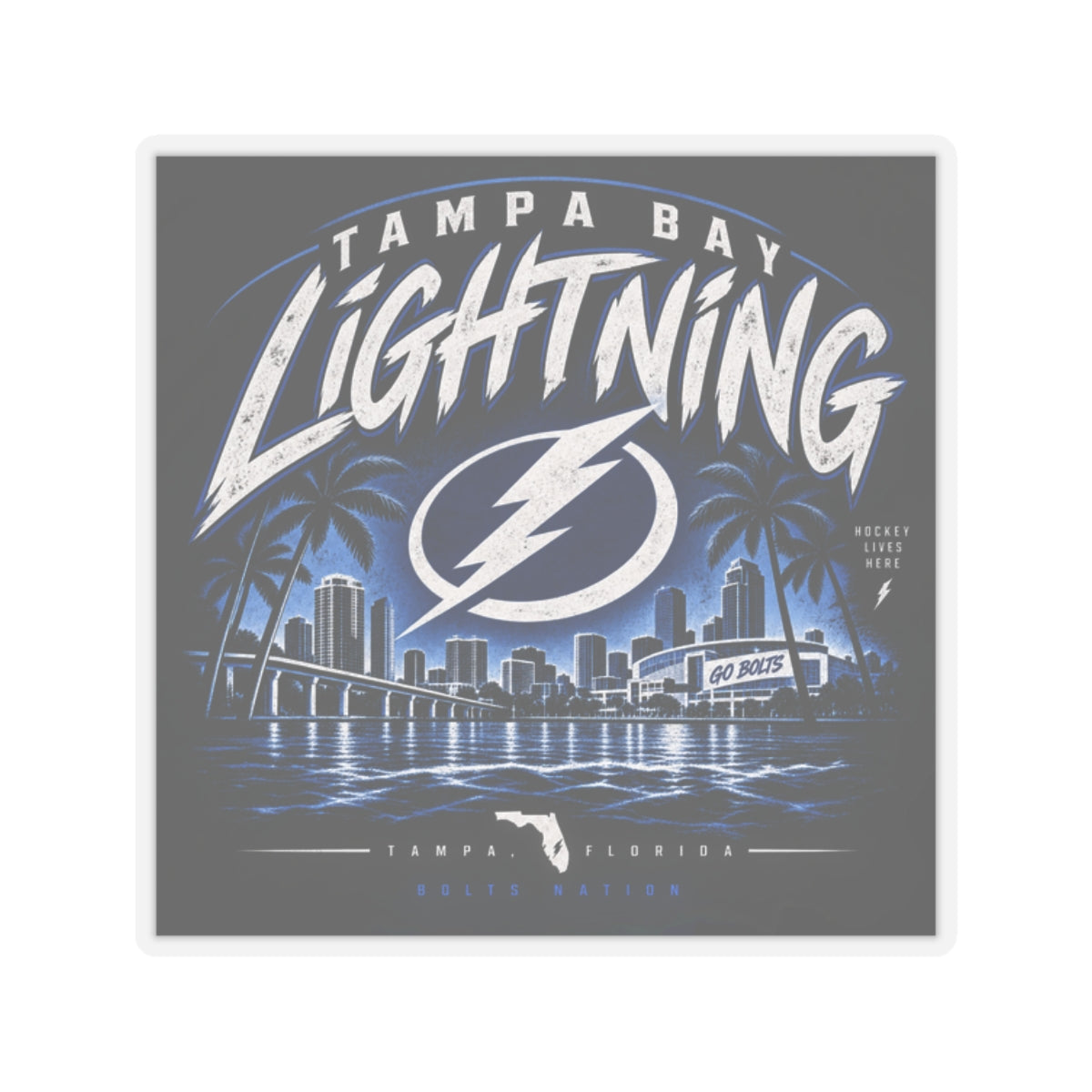 Tampa Bay Lightning - Kiss-Cut Sticker