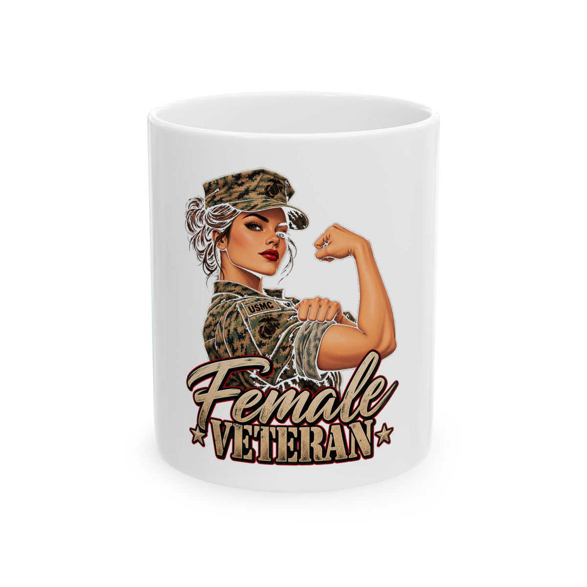 Female Veteran Pride - Ceramic Mug 11oz and 15oz