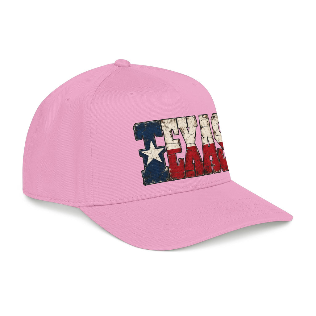 Texas Flag Block Letters - OTTO Baseball Hat