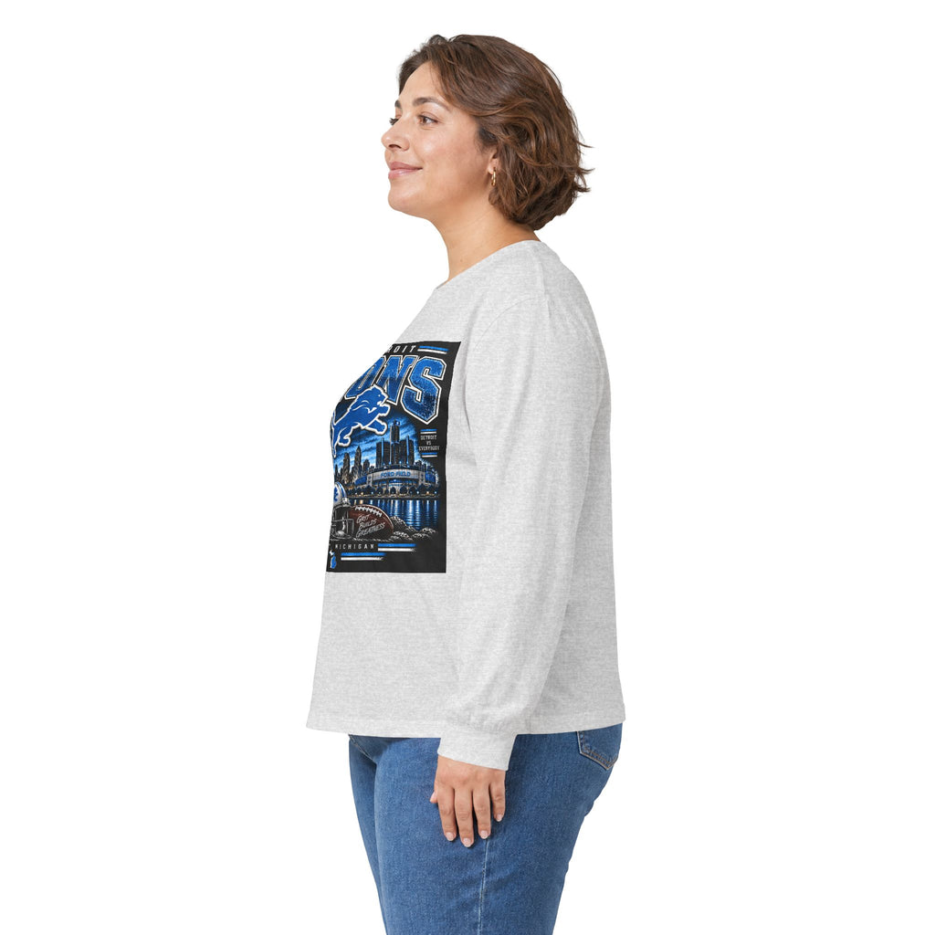 Detroit Lions Grit - Unisex Ultra Cotton Long Sleeve Tee