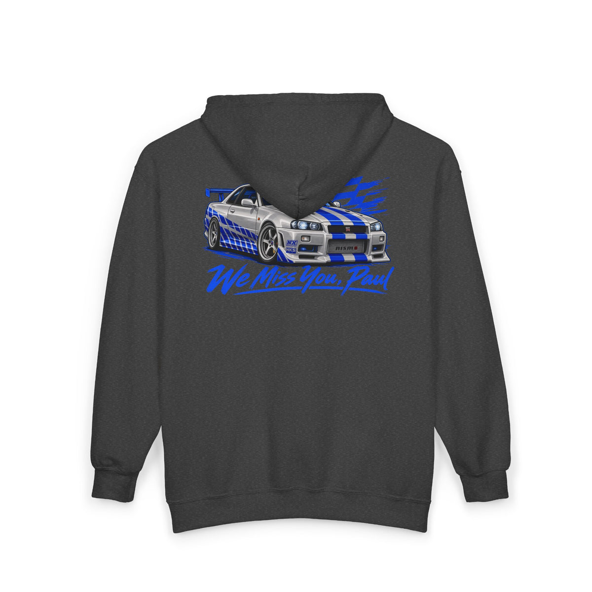 We miss you Paul - Full-Zip Hooded Sweatshirt