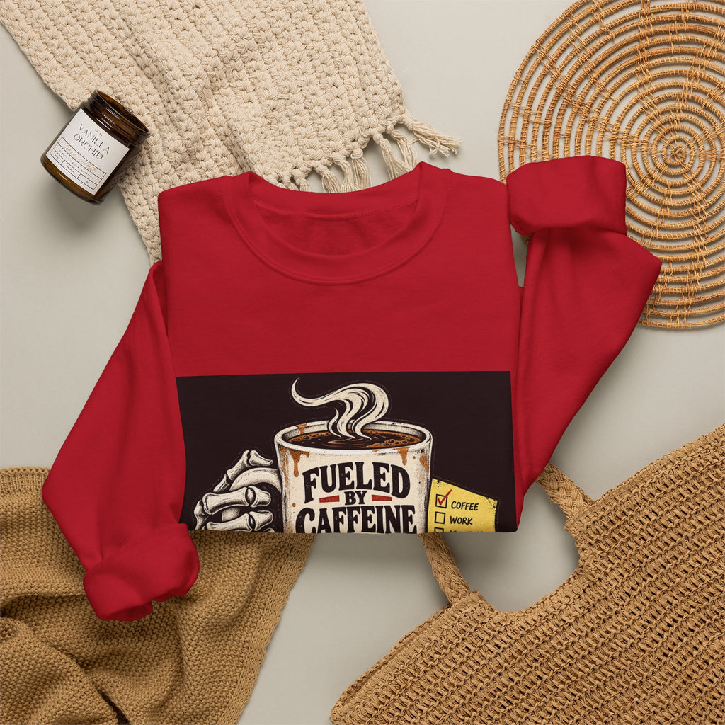 Fueled by Caffeine - Crewneck Sweatshirt