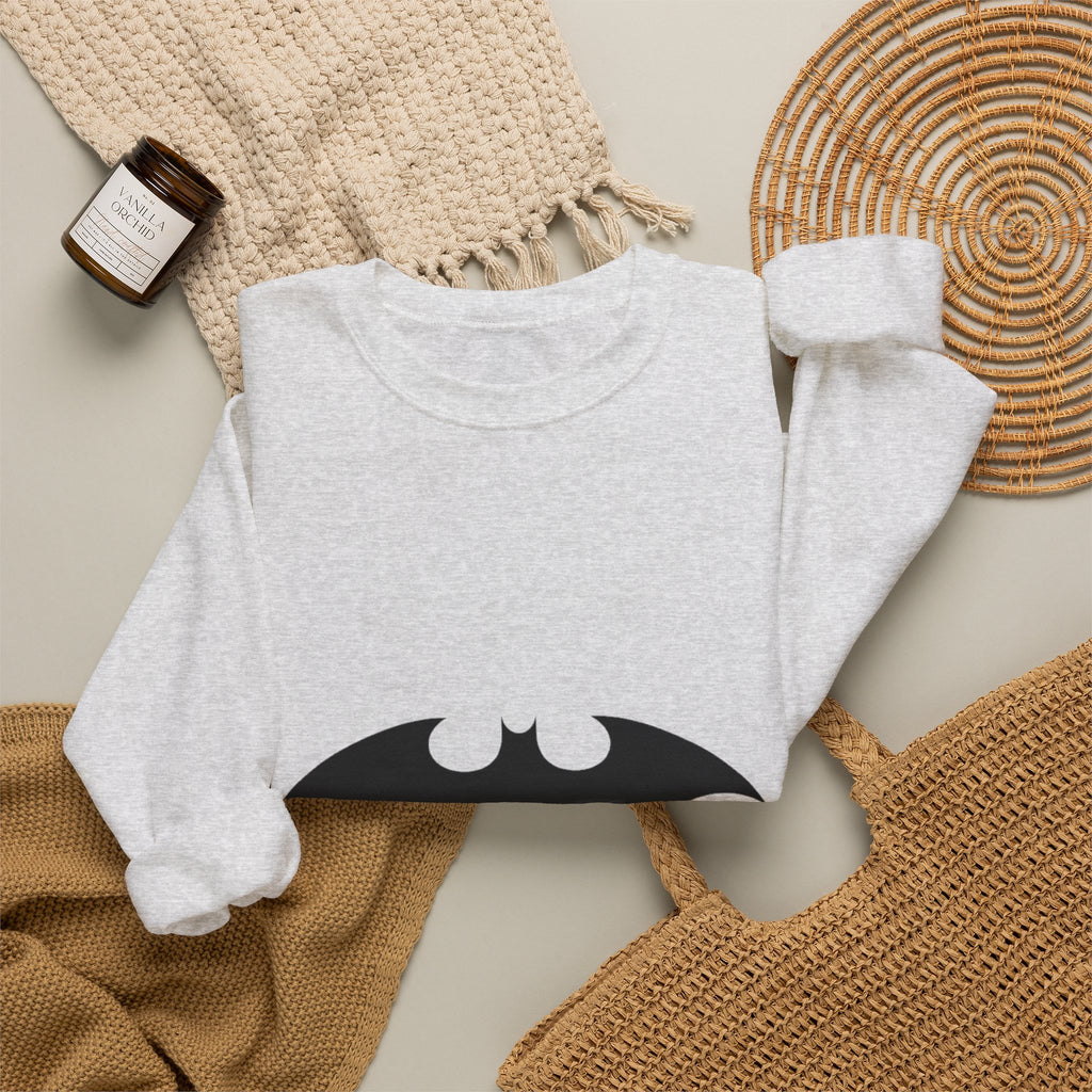 Midnight Bat Emblem - Crewneck Sweatshirt
