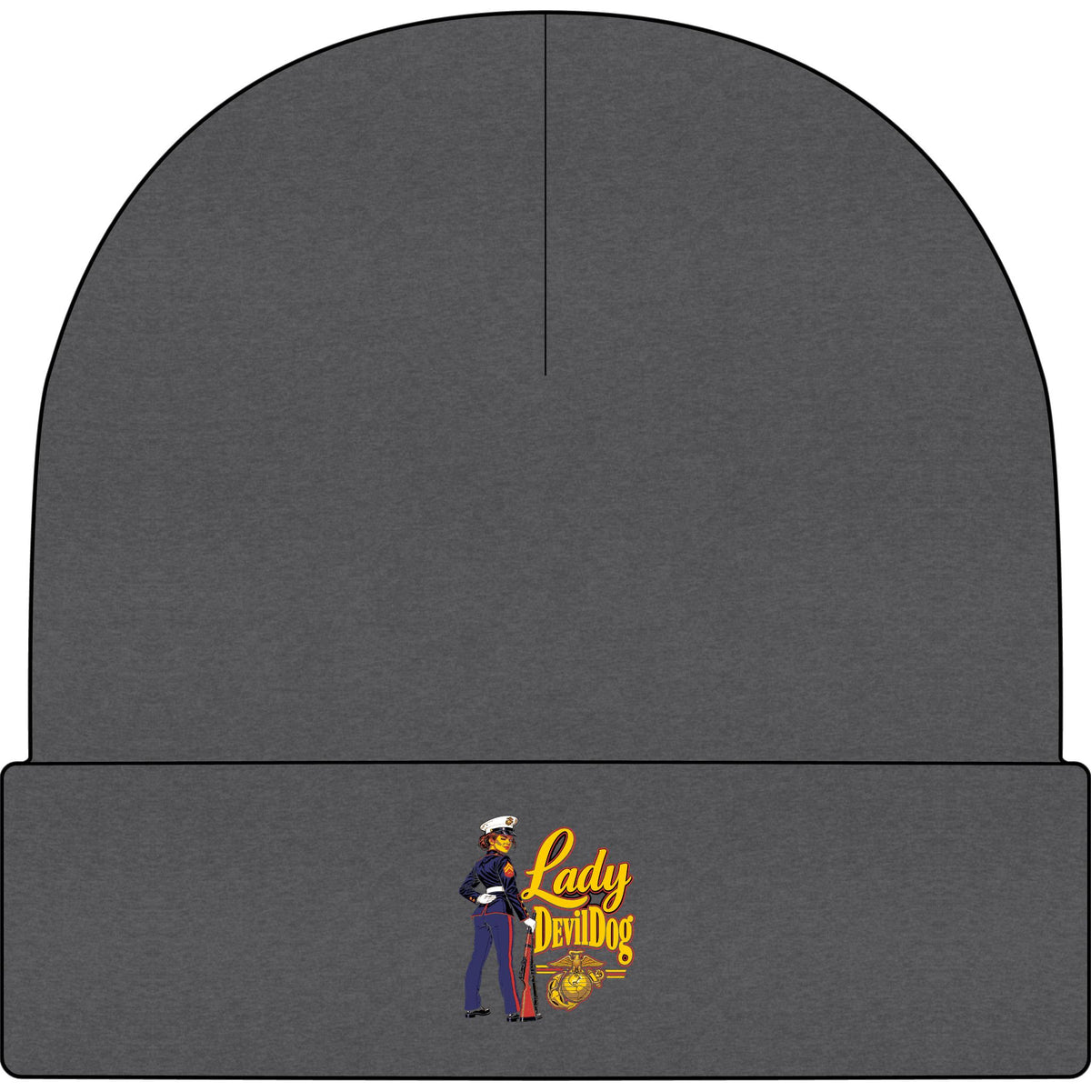 Lady Devil Dog - AS Colour 1107 Cuff Beanie