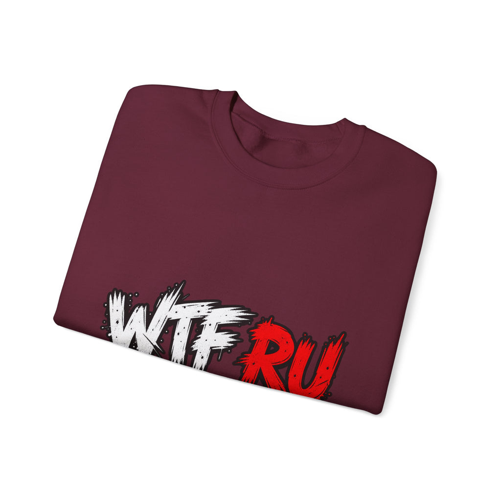 WTF RU LOOKIN AT - Crewneck Sweatshirt