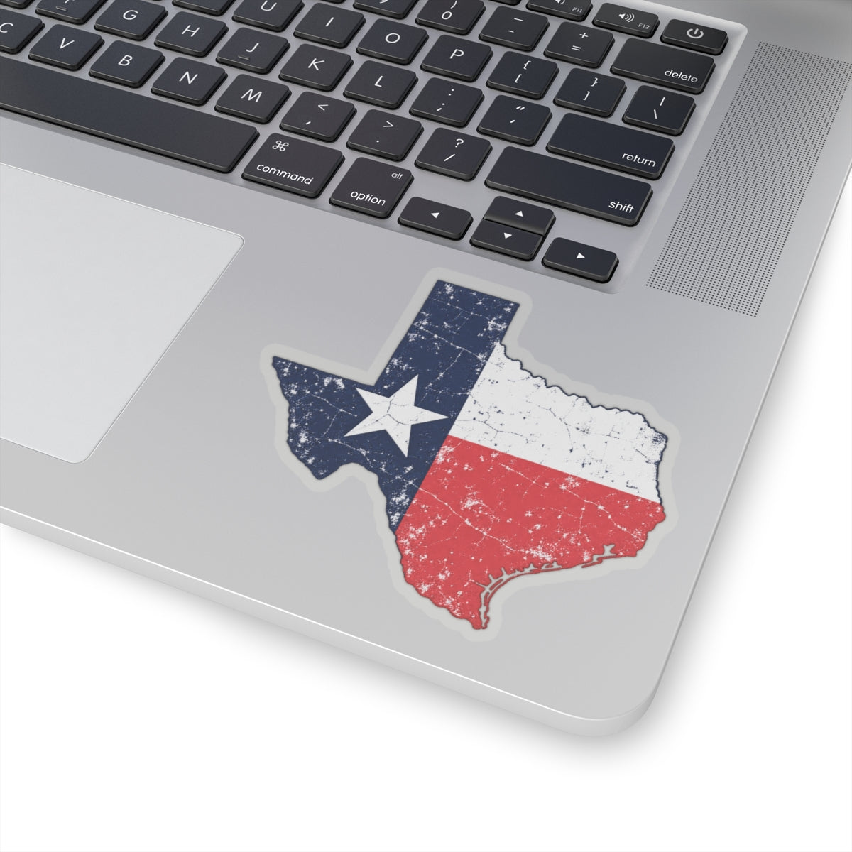 Weathered Texas Flag - Kiss-Cut Sticker