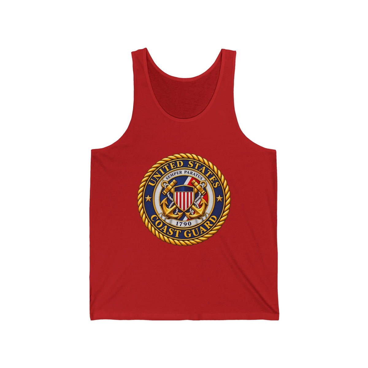 U.S. Coast Guard Emblem - Athletic Tank