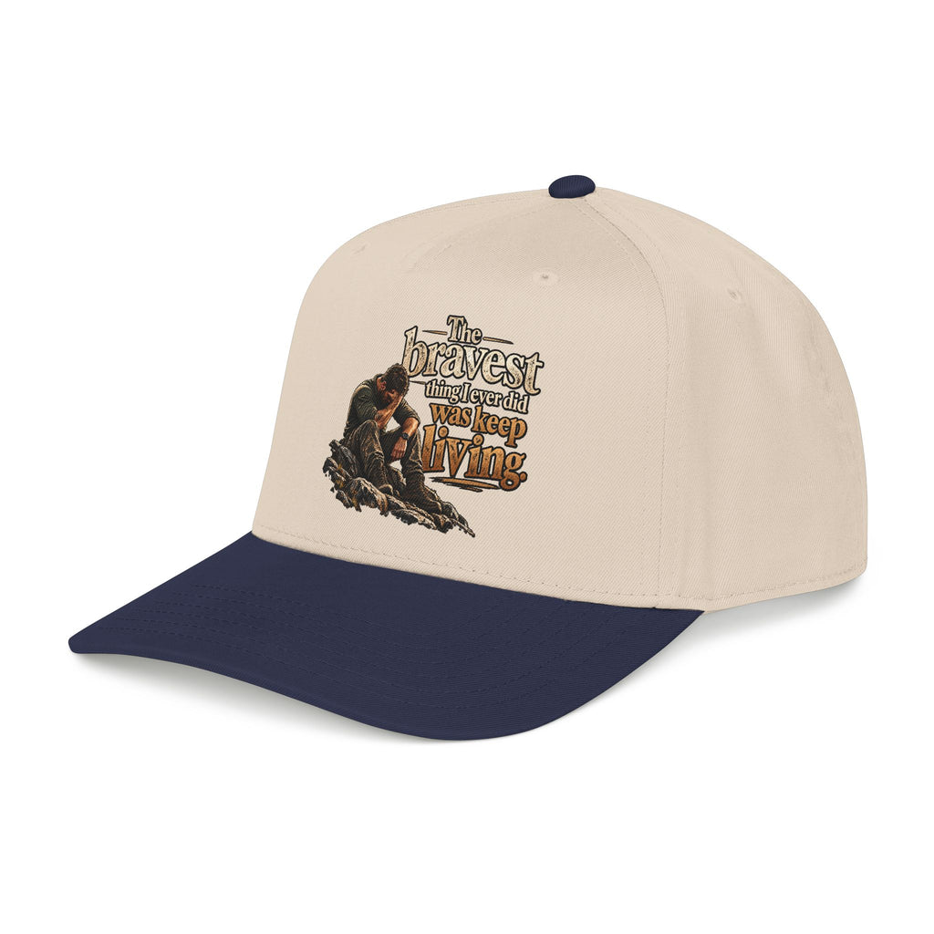 The Bravest Thing I Ever Did Was Keep Living - OTTO Baseball Hat