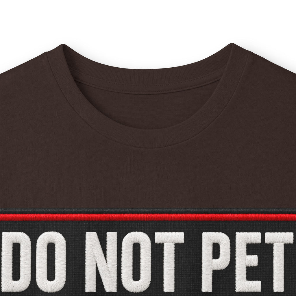 Do Not Pet - Service Dog Patch - Unisex Ultra Cotton Long Sleeve Tee