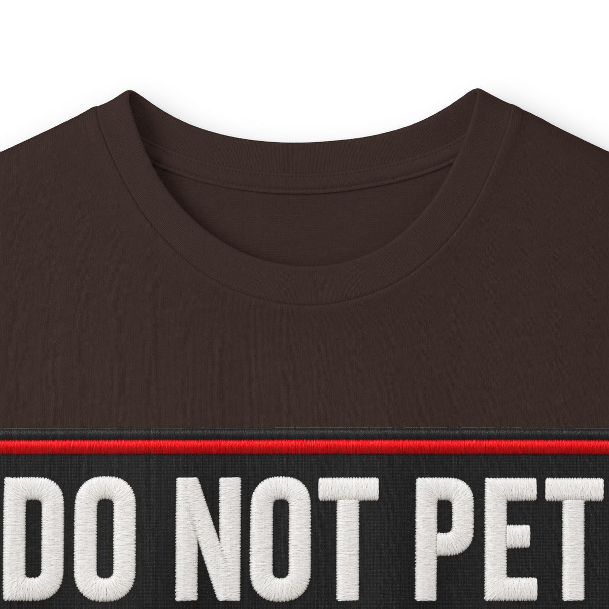 Do Not Pet - Service Dog Patch - Unisex Ultra Cotton Long Sleeve Tee