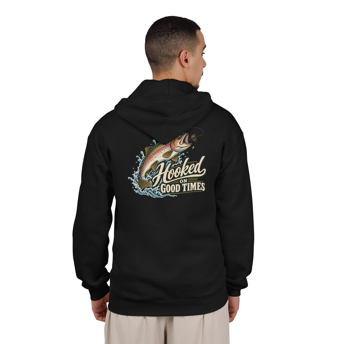 Hooked on Good Times - Full-Zip Hooded Sweatshirt