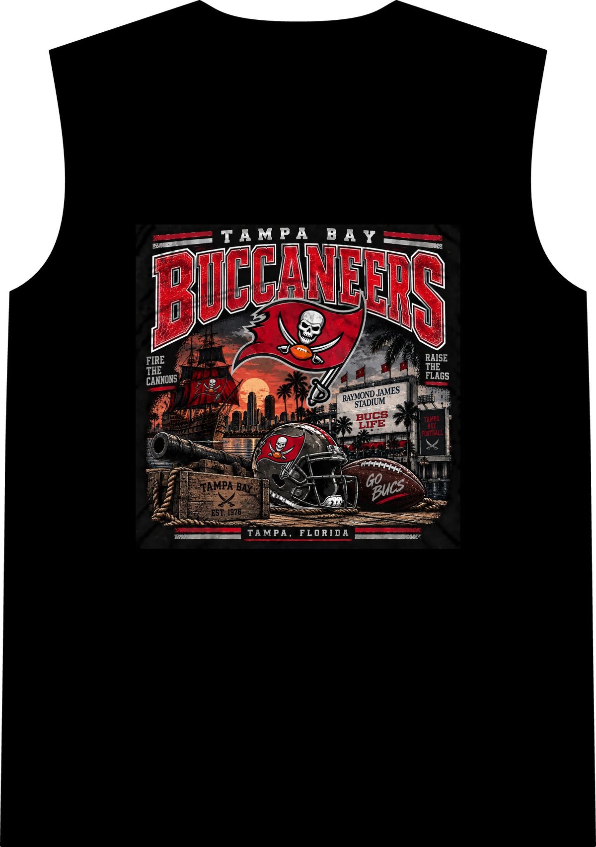 Tampa Bay Buccaneers Pirate Heritage - Classic Tank