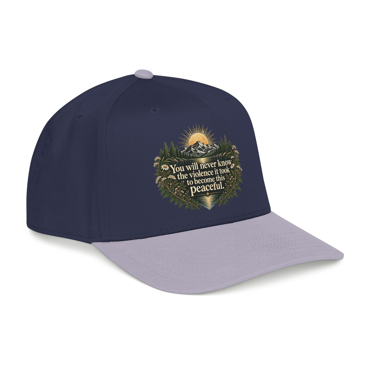 You Will Never Know The Violence It Took To Become This Peaceful - OTTO Baseball Hat