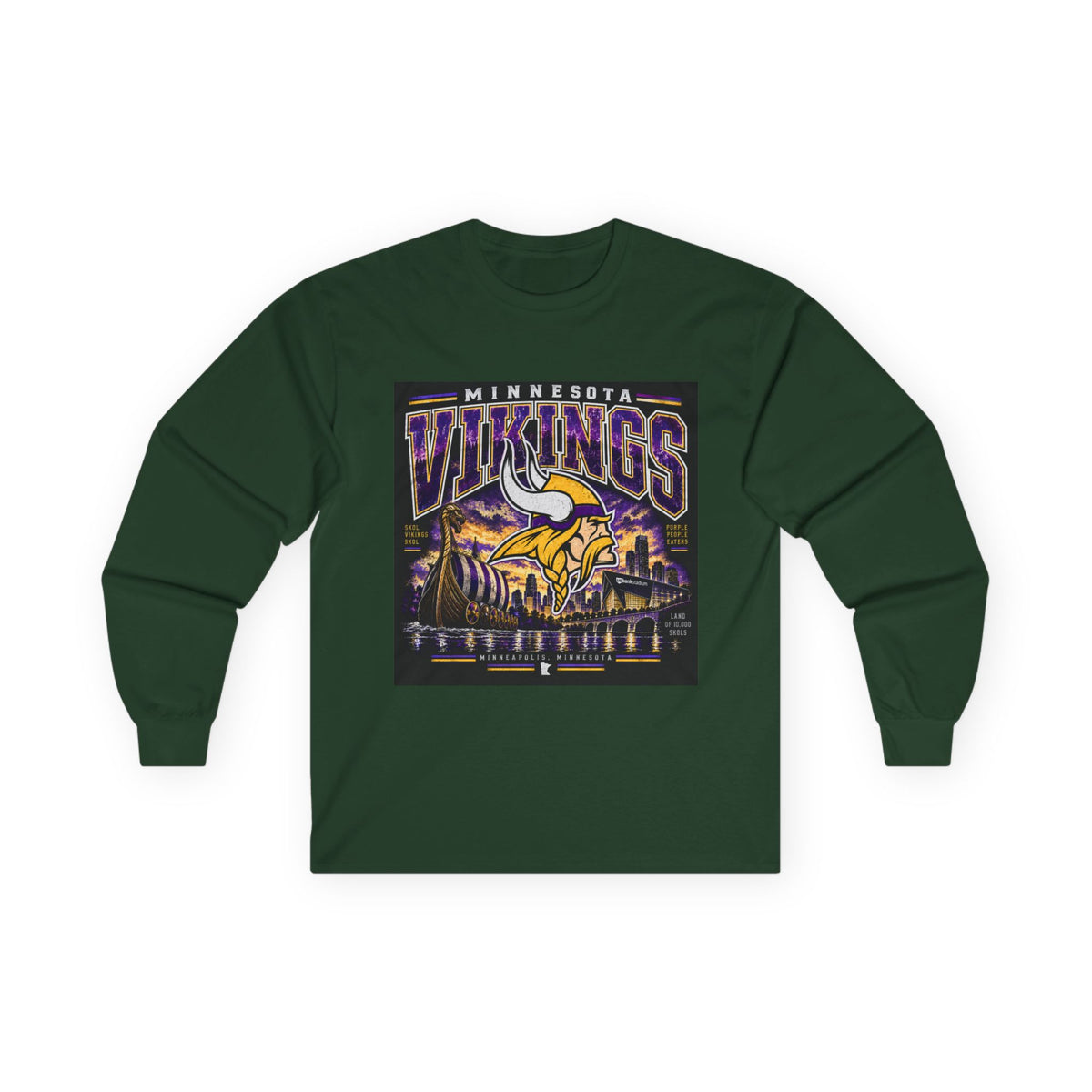Vikings Legacy Design - Unisex Ultra Cotton Long Sleeve Tee