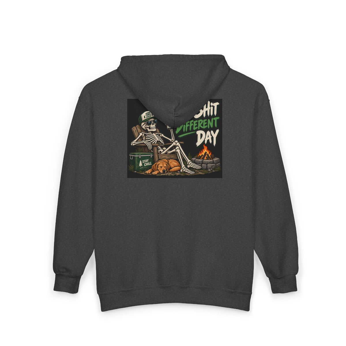 Same Shit Different Day - Full-Zip Hooded Sweatshirt