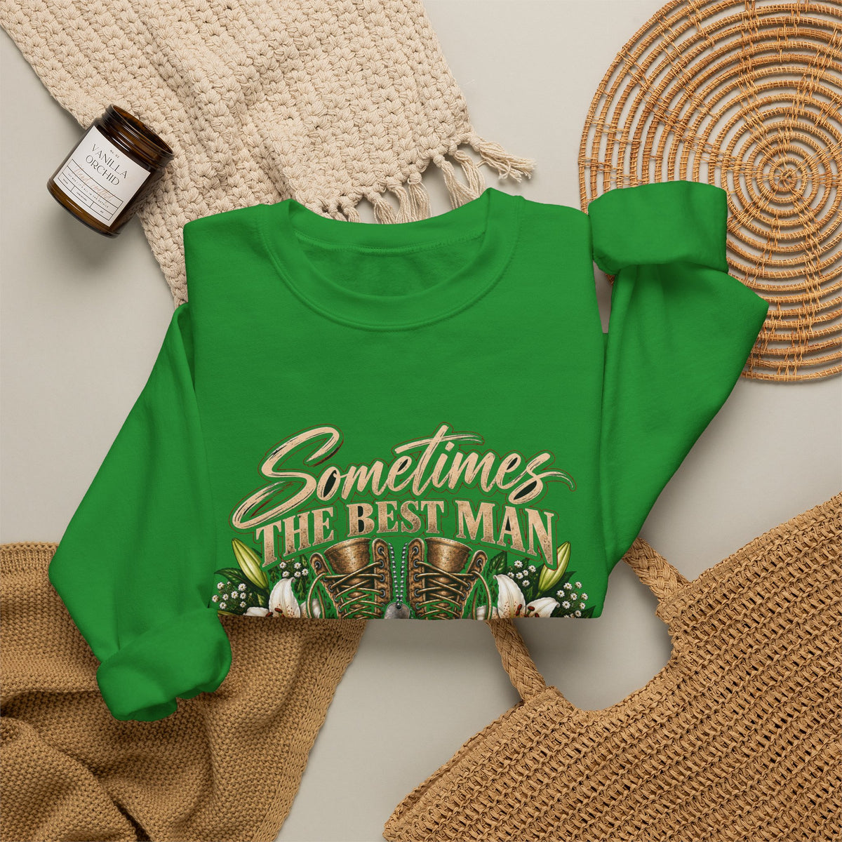 Sometimes Best Man Woman - Crewneck Sweatshirt