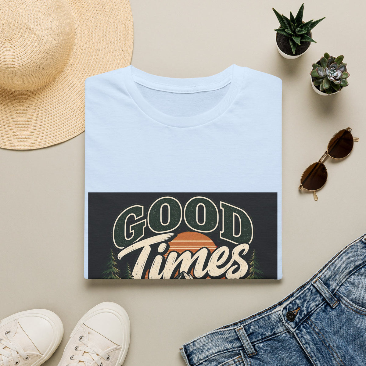 Good Times Questionable Decisions - Classic Tee