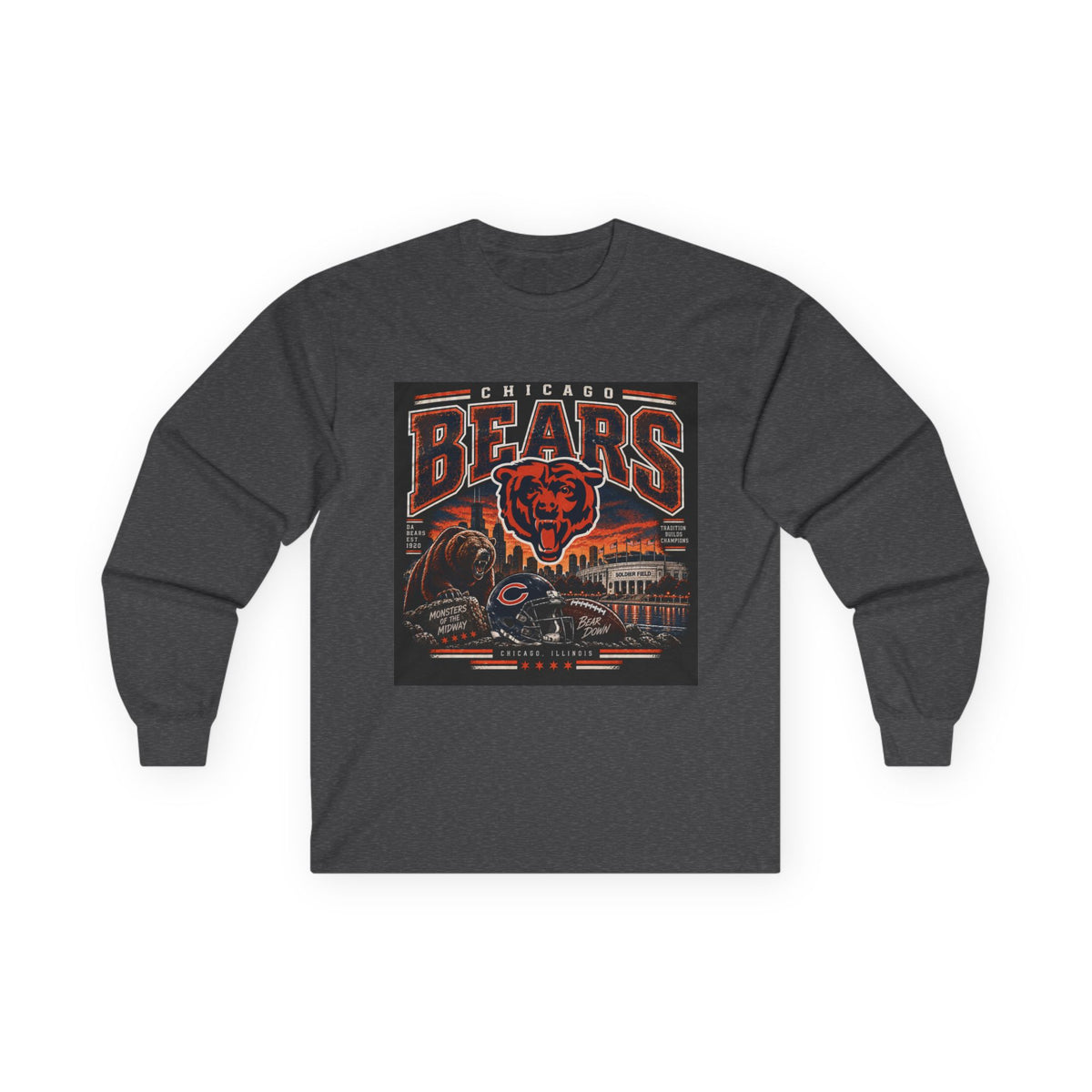 Chicago Bears Pride - Unisex Ultra Cotton Long Sleeve Tee