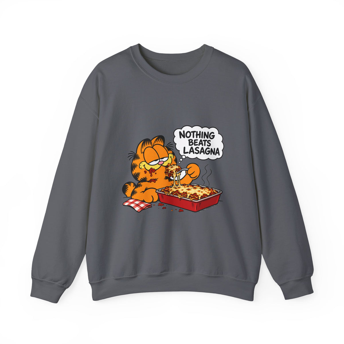 Nothing Beats Lasagna - Crewneck Sweatshirt
