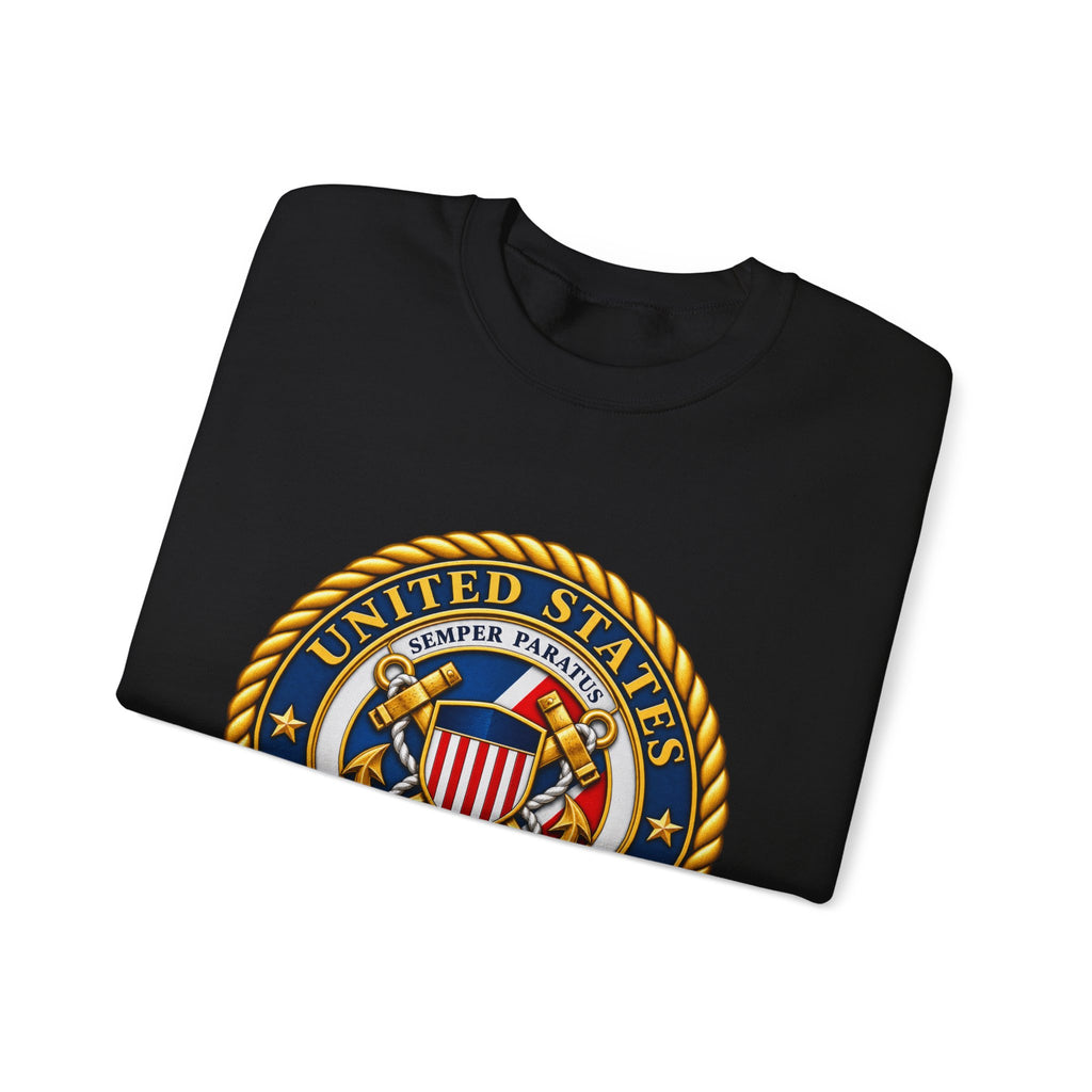 U.S. Coast Guard Emblem - Crewneck Sweatshirt