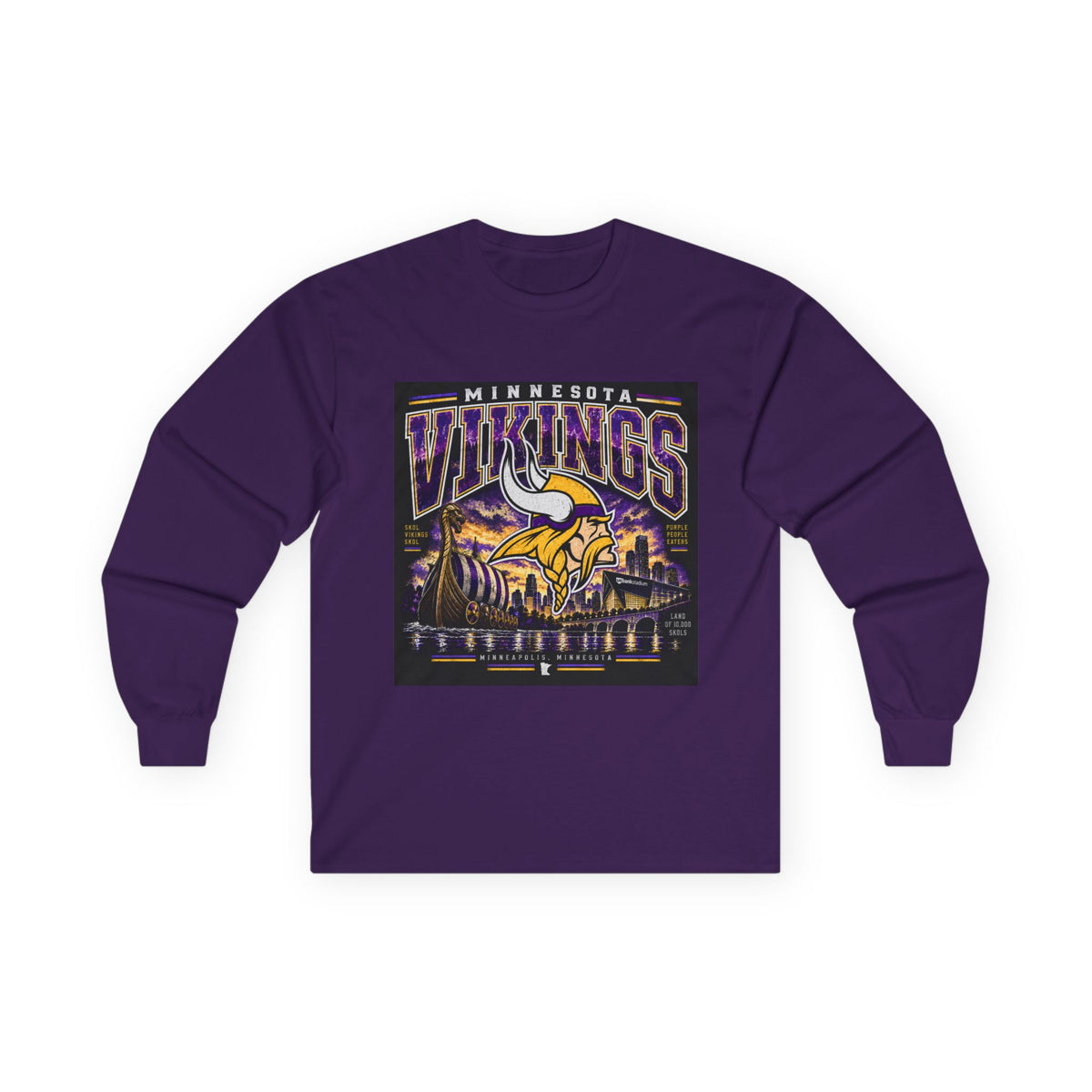 Vikings Legacy Design - Unisex Ultra Cotton Long Sleeve Tee