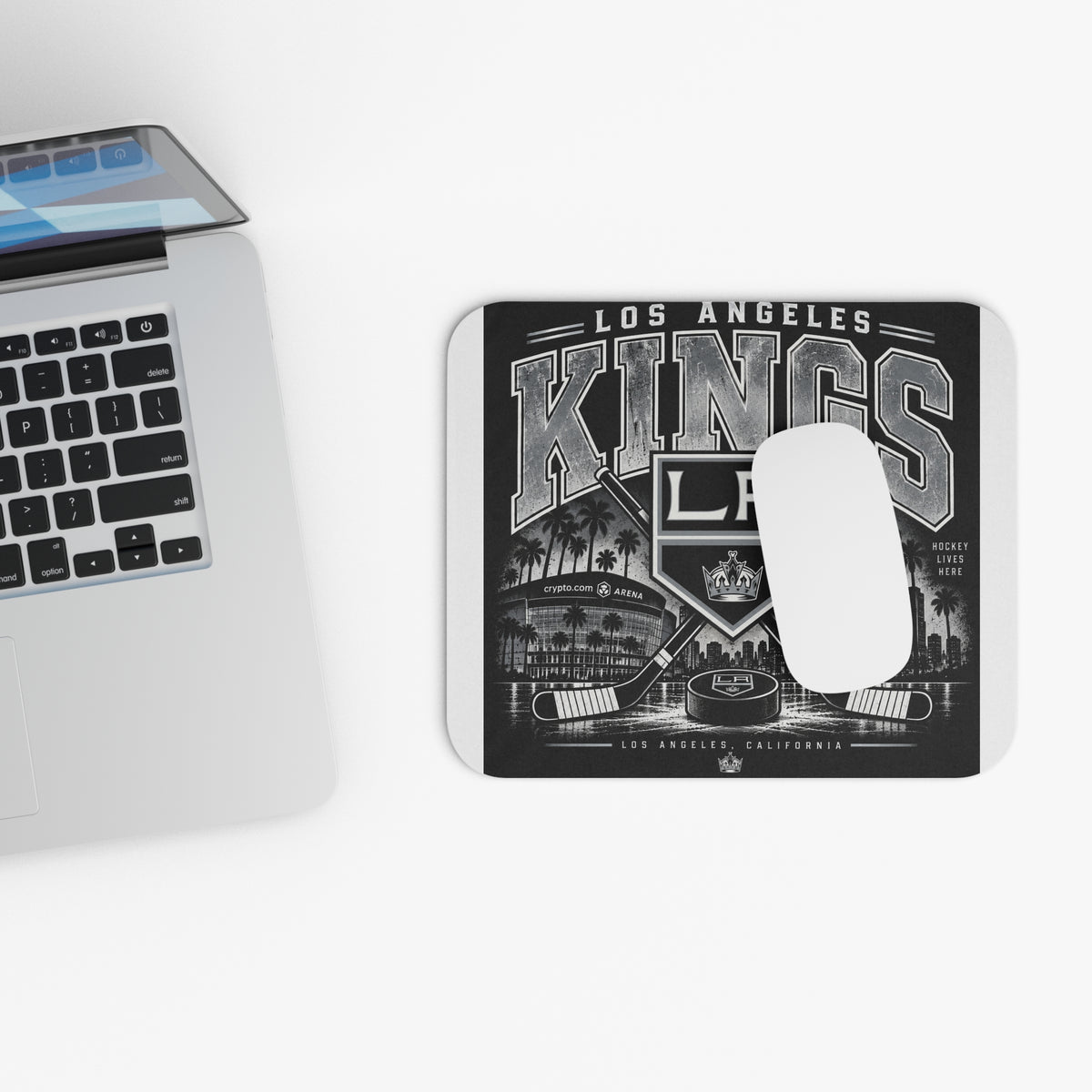 LA Kings Hockey Lives Here - Mouse Pad