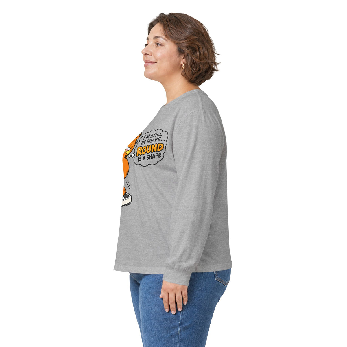 Round Shape Garfield - Unisex Ultra Cotton Long Sleeve Tee