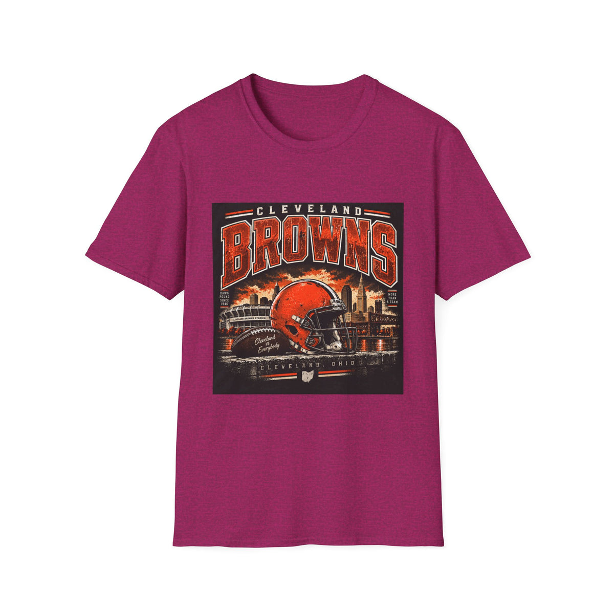 Cleveland Browns Skyline - Classic Tee