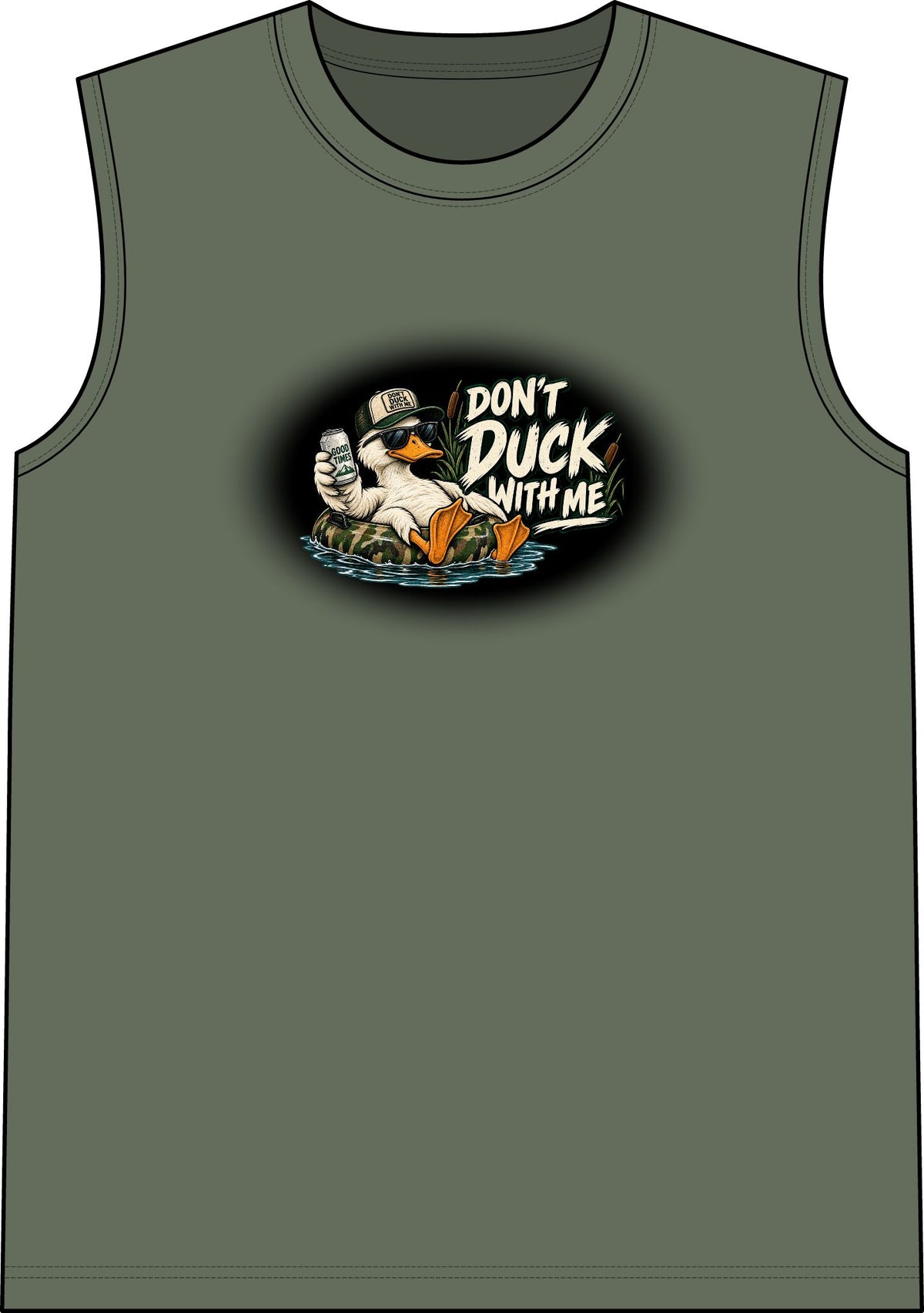 Duck With Me Camo - Classic Tank