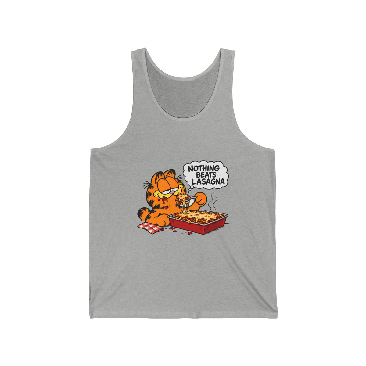 Nothing Beats Lasagna - Athletic Tank