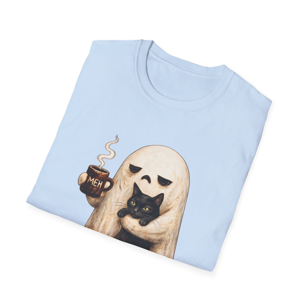 Meh Ghost and Black Cat - Classic Tee
