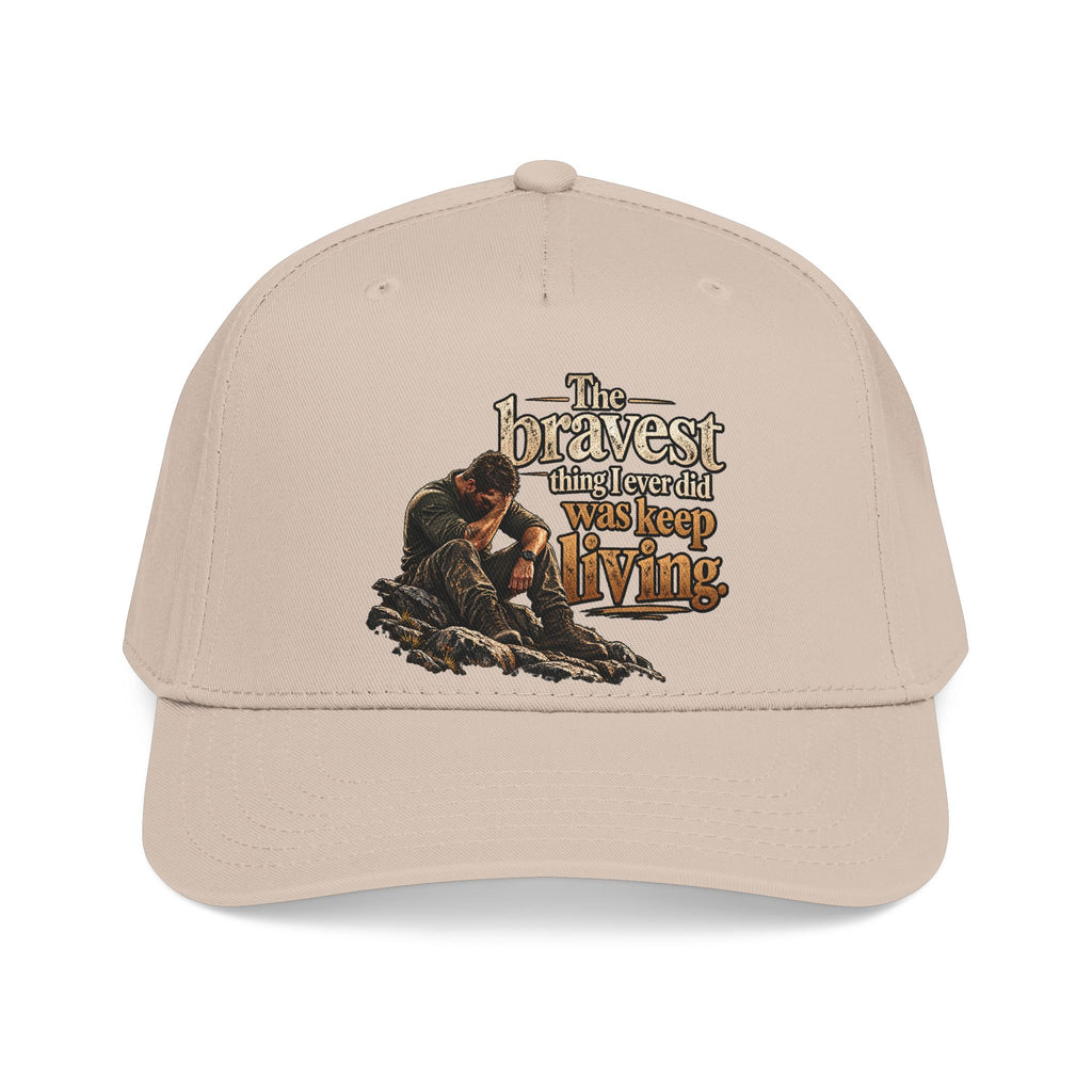 The Bravest Thing I Ever Did Was Keep Living - OTTO Baseball Hat
