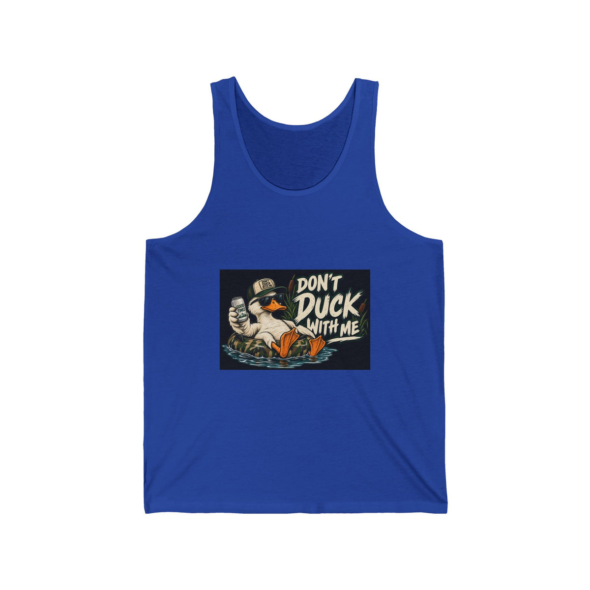 Duck With Me Camo - Athletic Tank