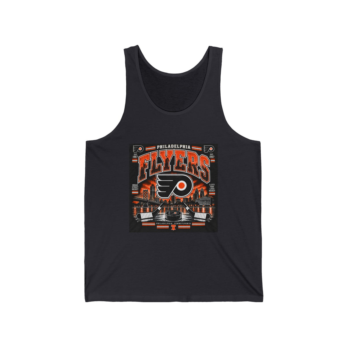 Philadelphia Flyers Urban Hockey - Athletic Tank