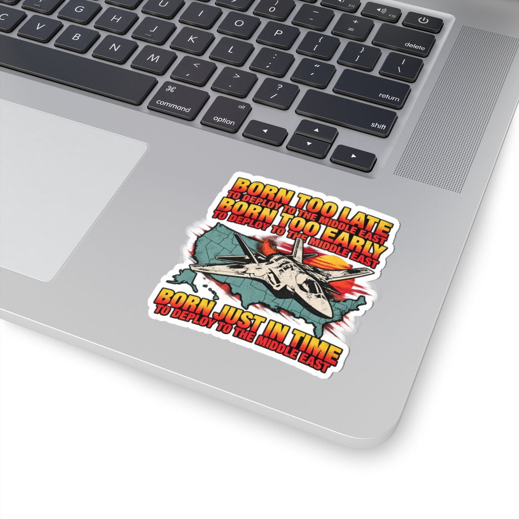 Desert Deployment Tee - Kiss-Cut Sticker