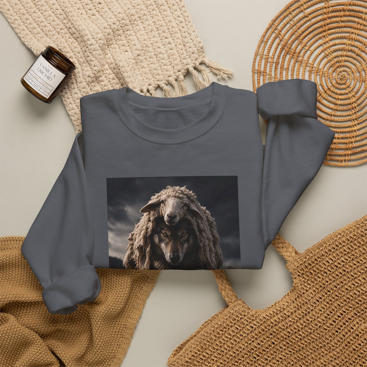 Wolf in Sheep's Clothing - Crewneck Sweatshirt