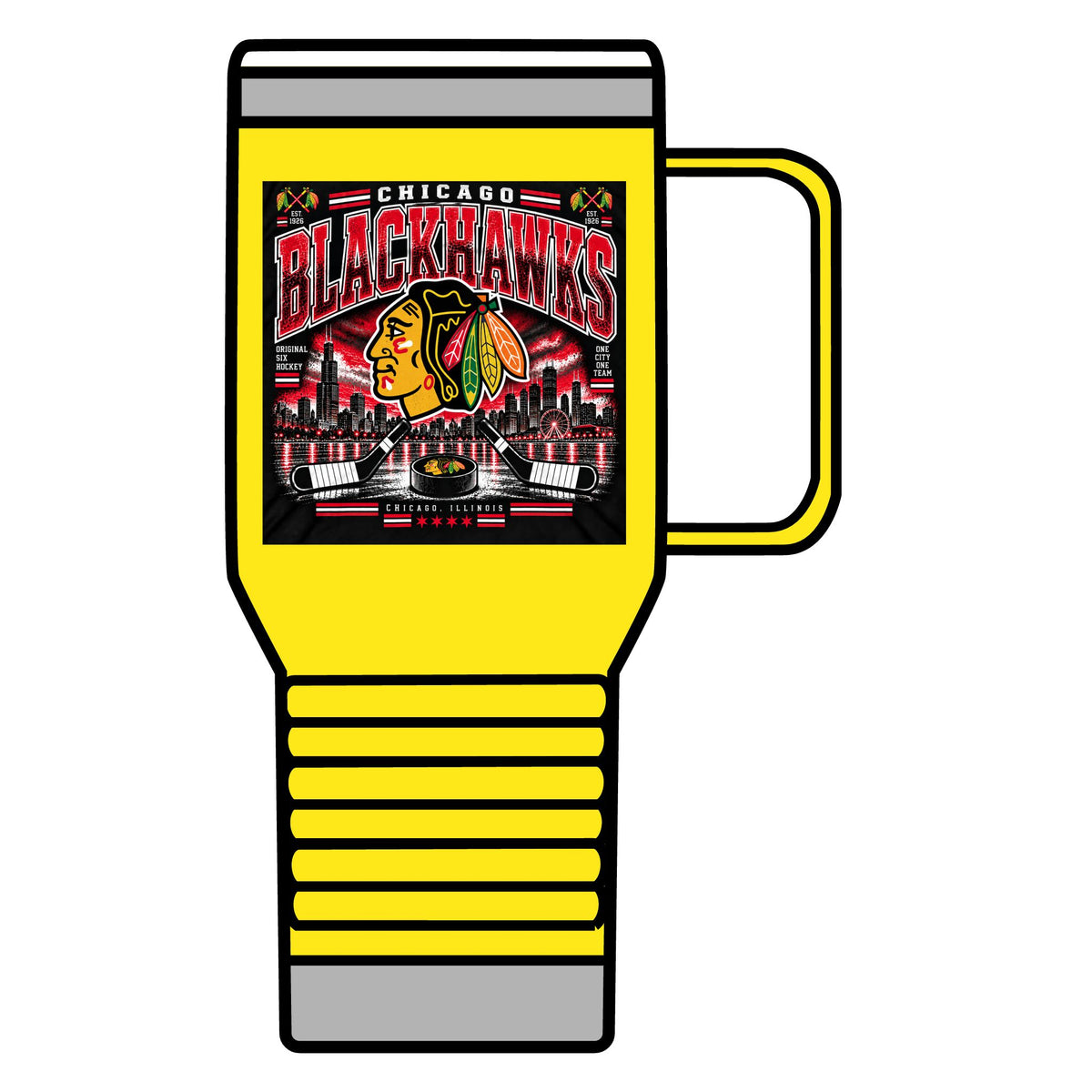 Chicago Blackhawks Heritage - 20oz Insulated Mug