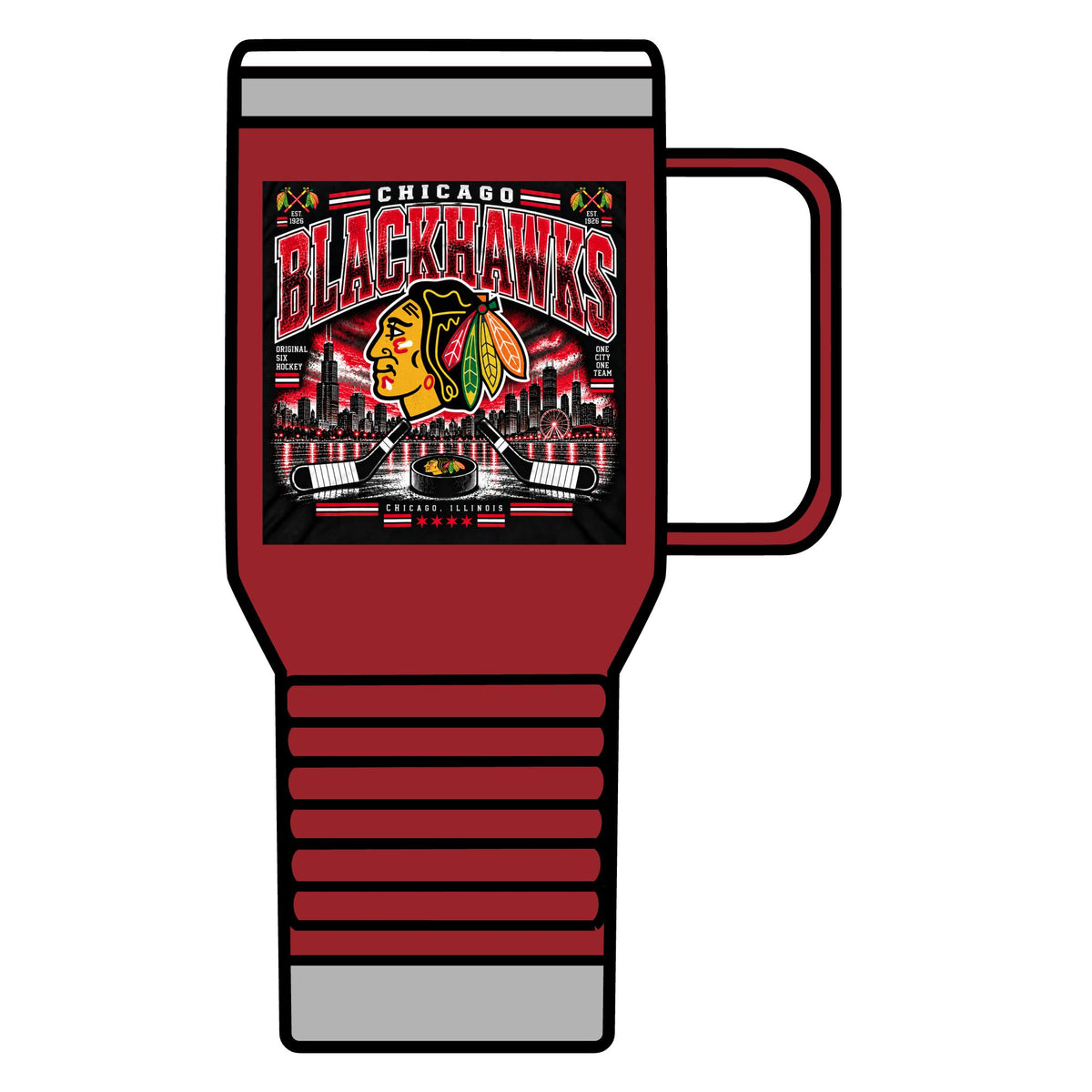 Chicago Blackhawks Heritage - 20oz Insulated Mug