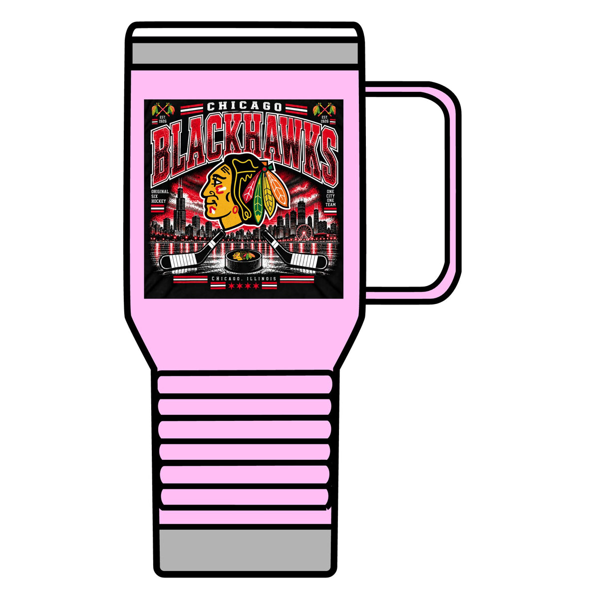 Chicago Blackhawks Heritage - 20oz Insulated Mug