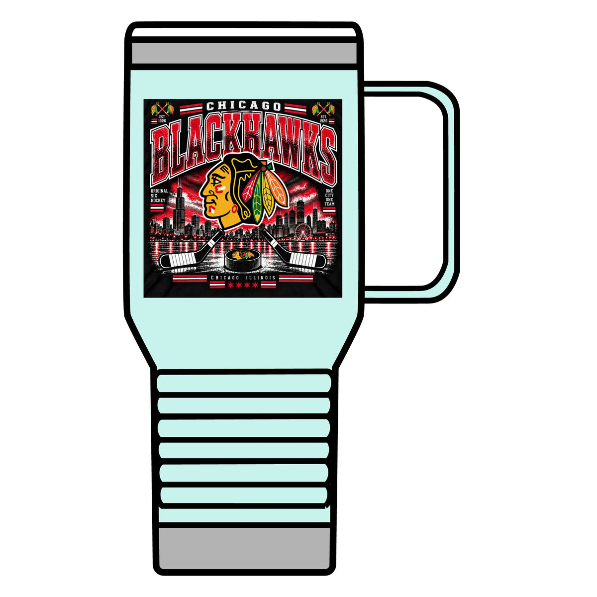 Chicago Blackhawks Heritage - 20oz Insulated Mug