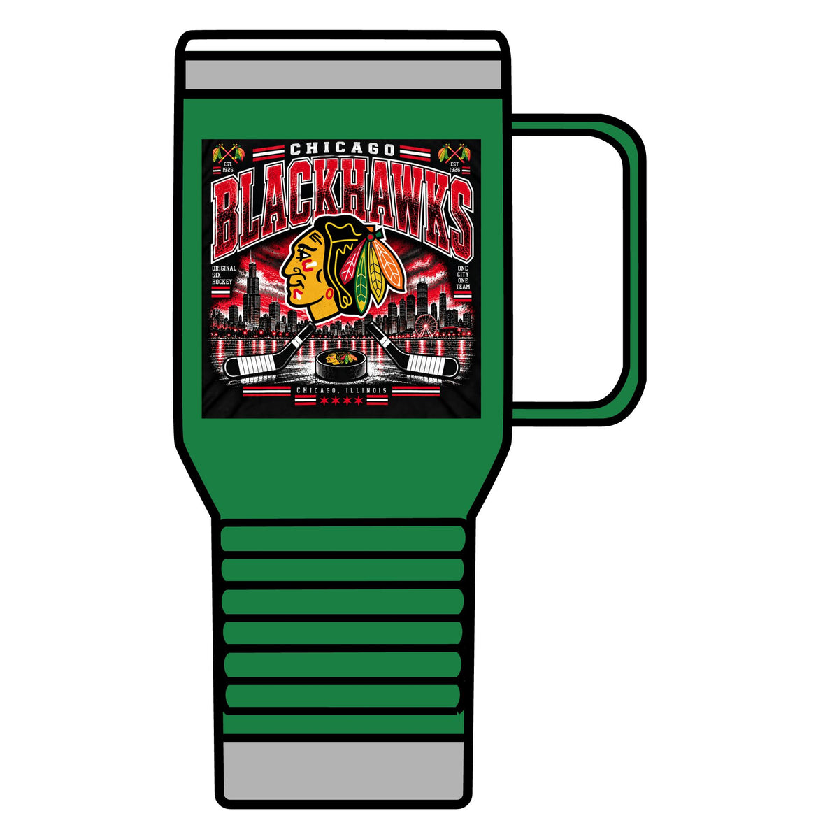 Chicago Blackhawks Heritage - 20oz Insulated Mug