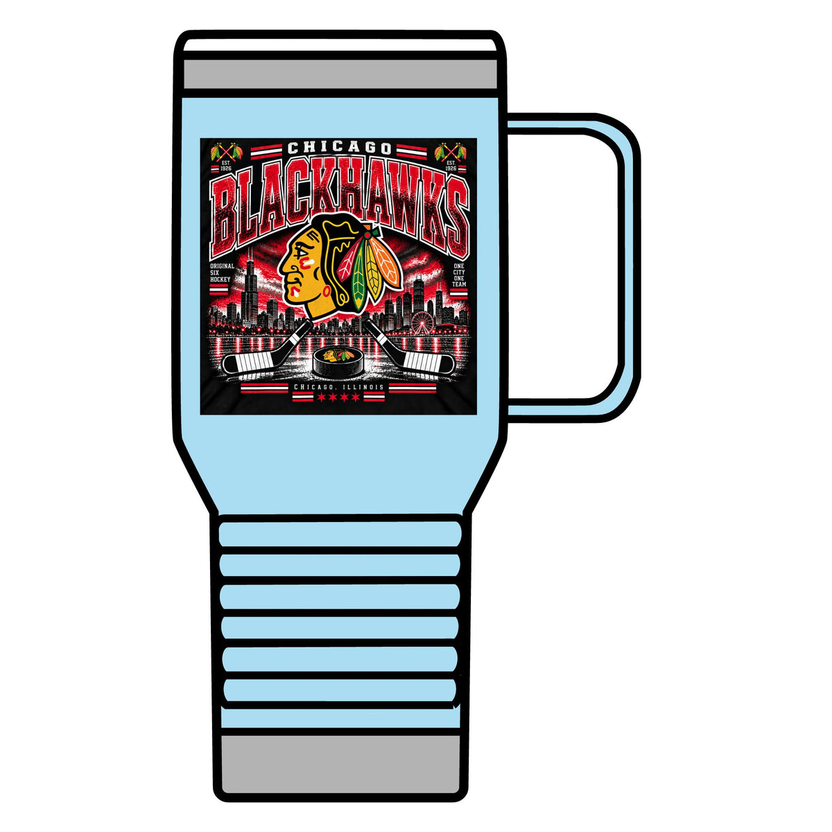 Chicago Blackhawks Heritage - 20oz Insulated Mug