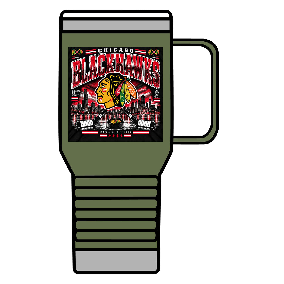 Chicago Blackhawks Heritage - 20oz Insulated Mug