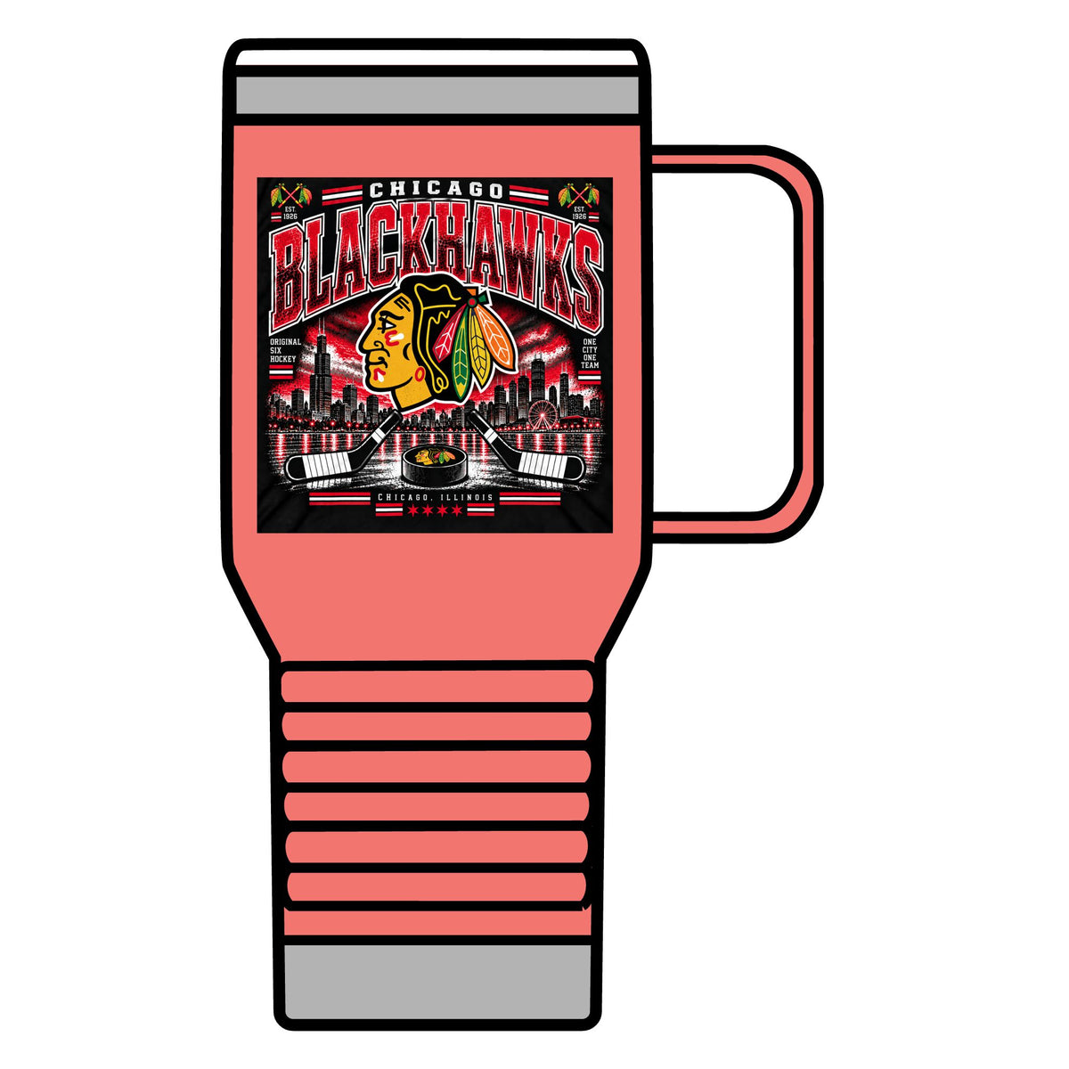Chicago Blackhawks Heritage - 20oz Insulated Mug