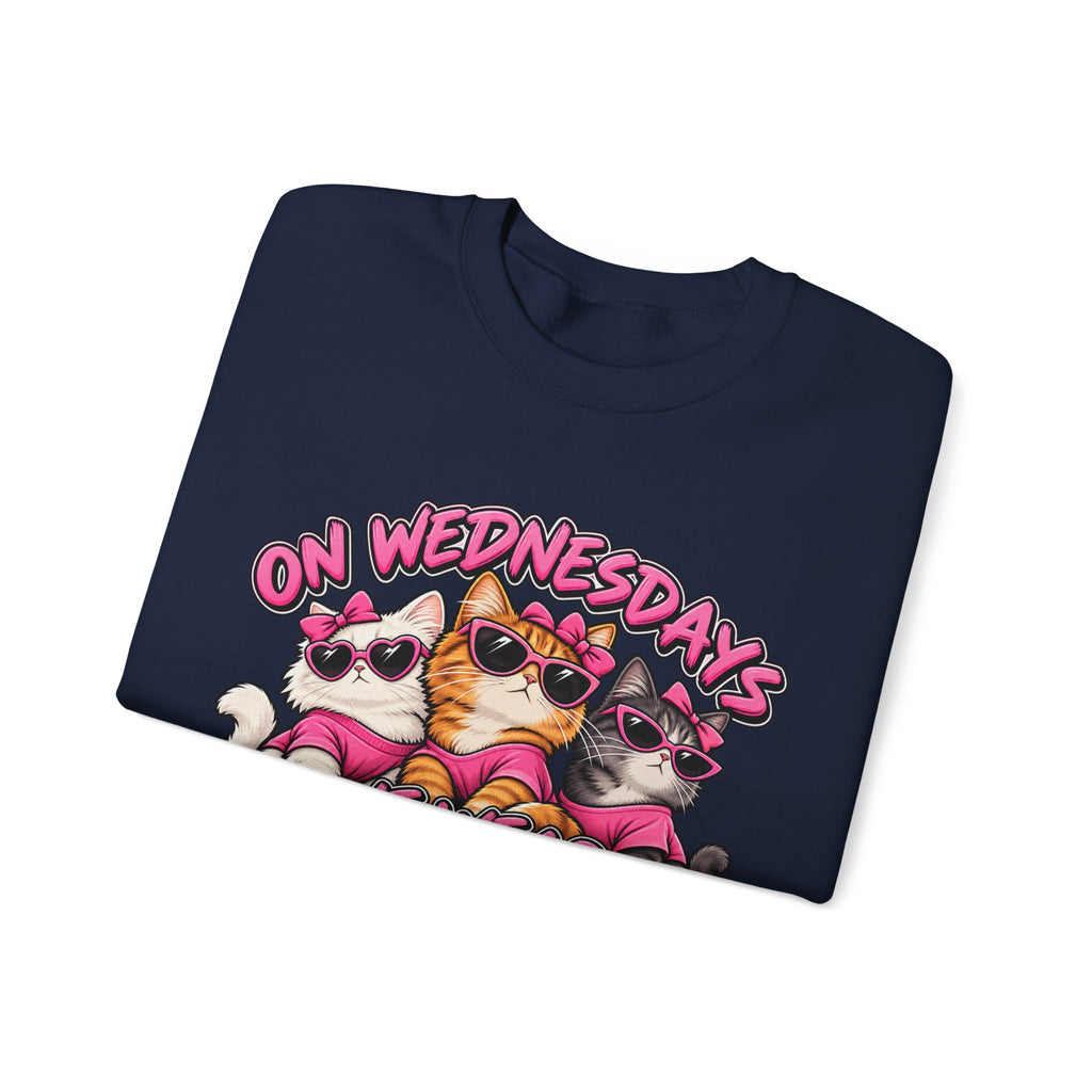 On Wednesdays We Wear Pink - Crewneck Sweatshirt