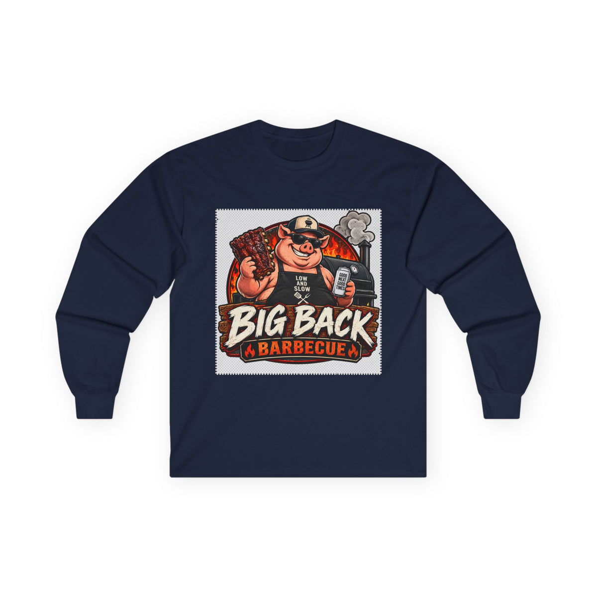 Big Back Barbecue - Unisex Ultra Cotton Long Sleeve Tee
